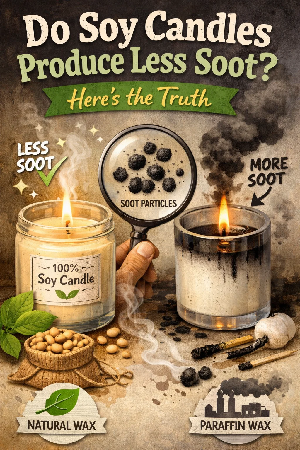 Do Soy Candles Produce Less Soot? Here’s the Truth