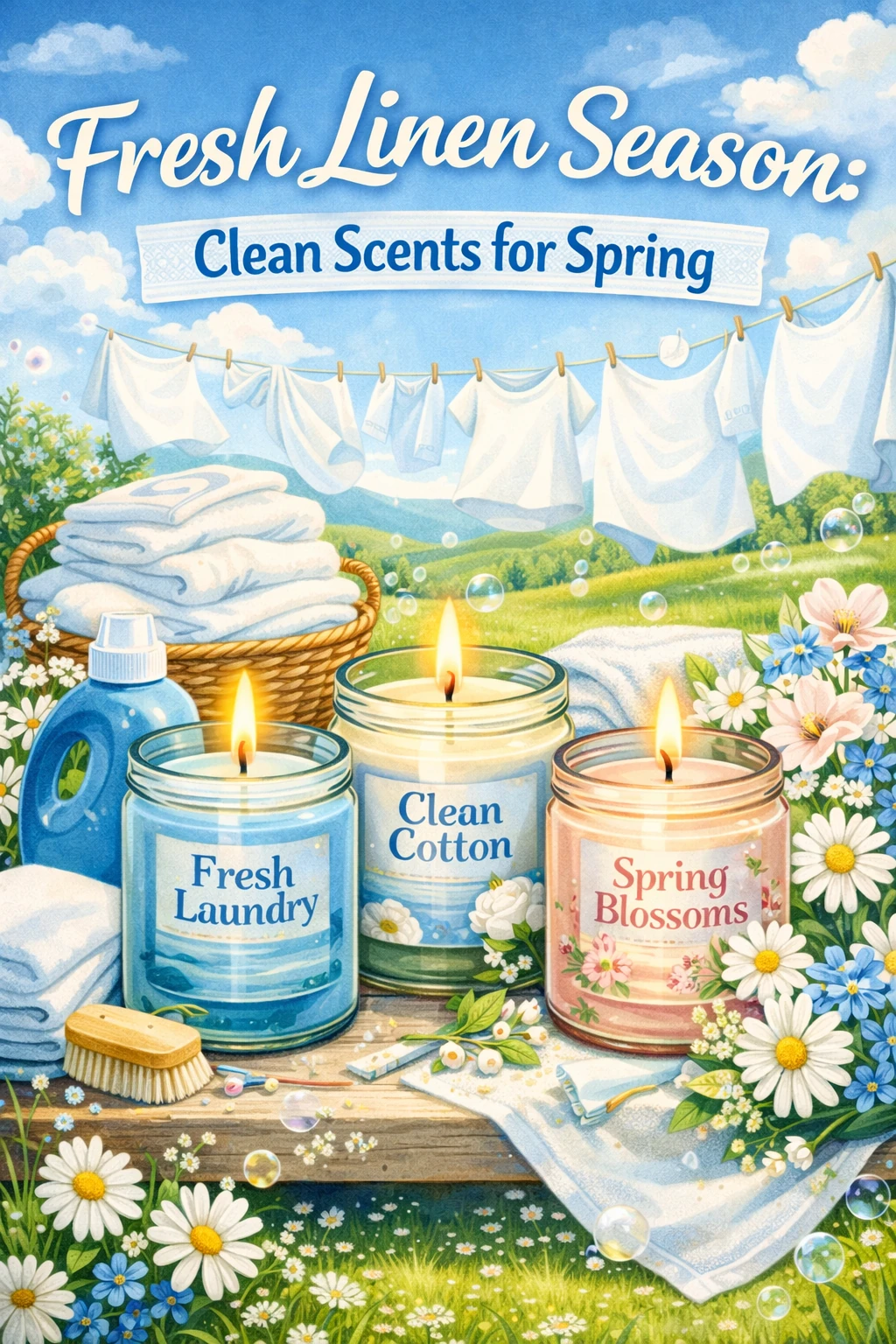 Fresh Linen Season: Clean Scents for Spring