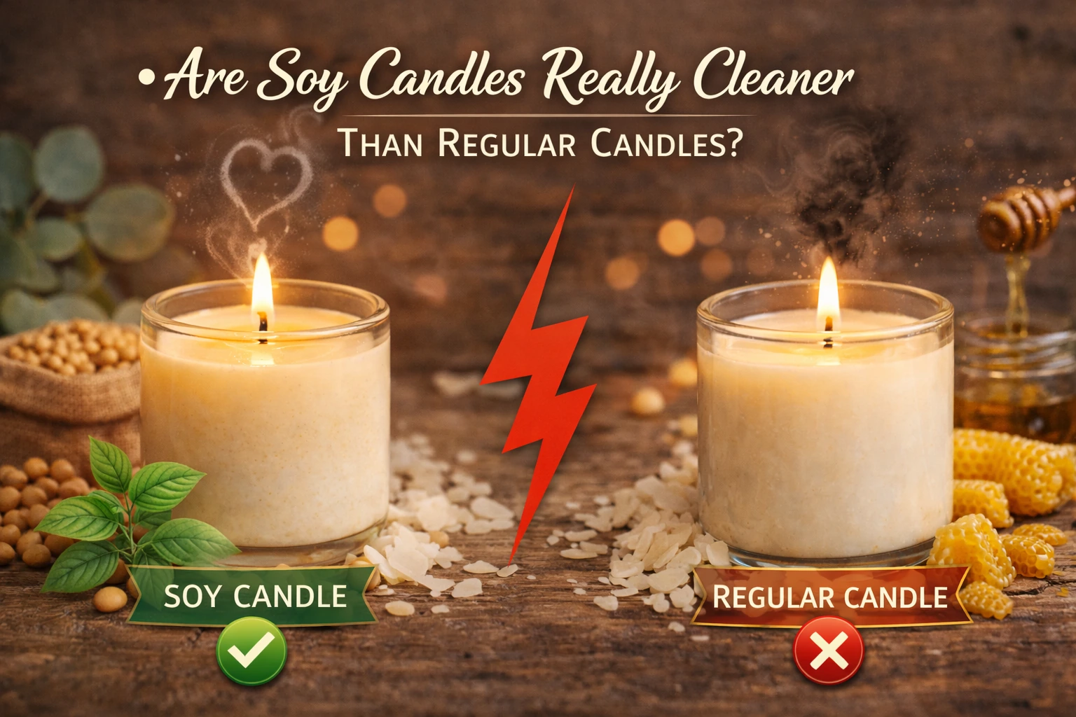 Are Soy Candles Really Cleaner Than Regular Candles?