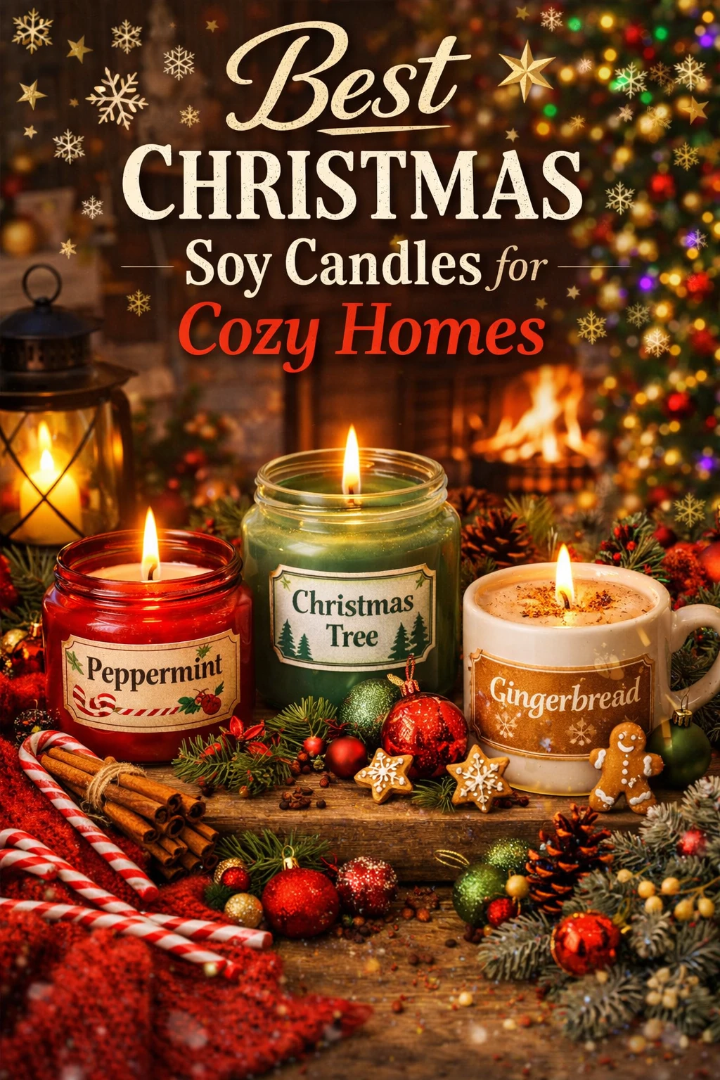 Best Christmas Soy Candles for Cozy Homes