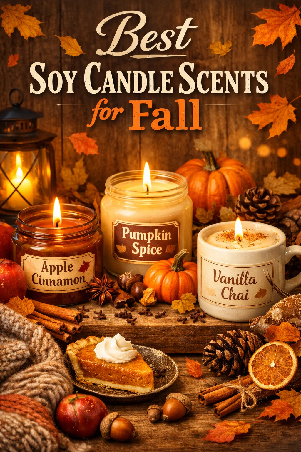 Best Soy Candle Scents for Fall