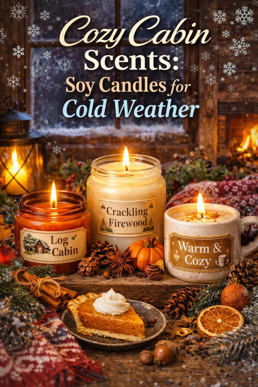 Cozy Cabin Scents: Soy Candles for Cold Weather