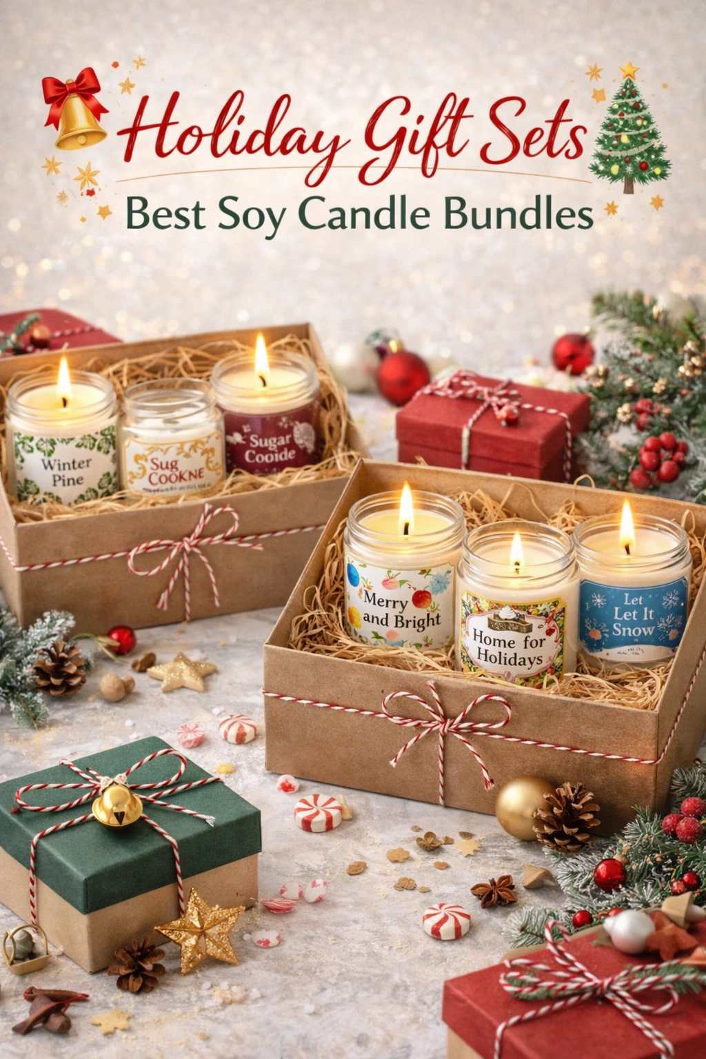 Holiday Gift Sets: Best Soy Candle Bundles