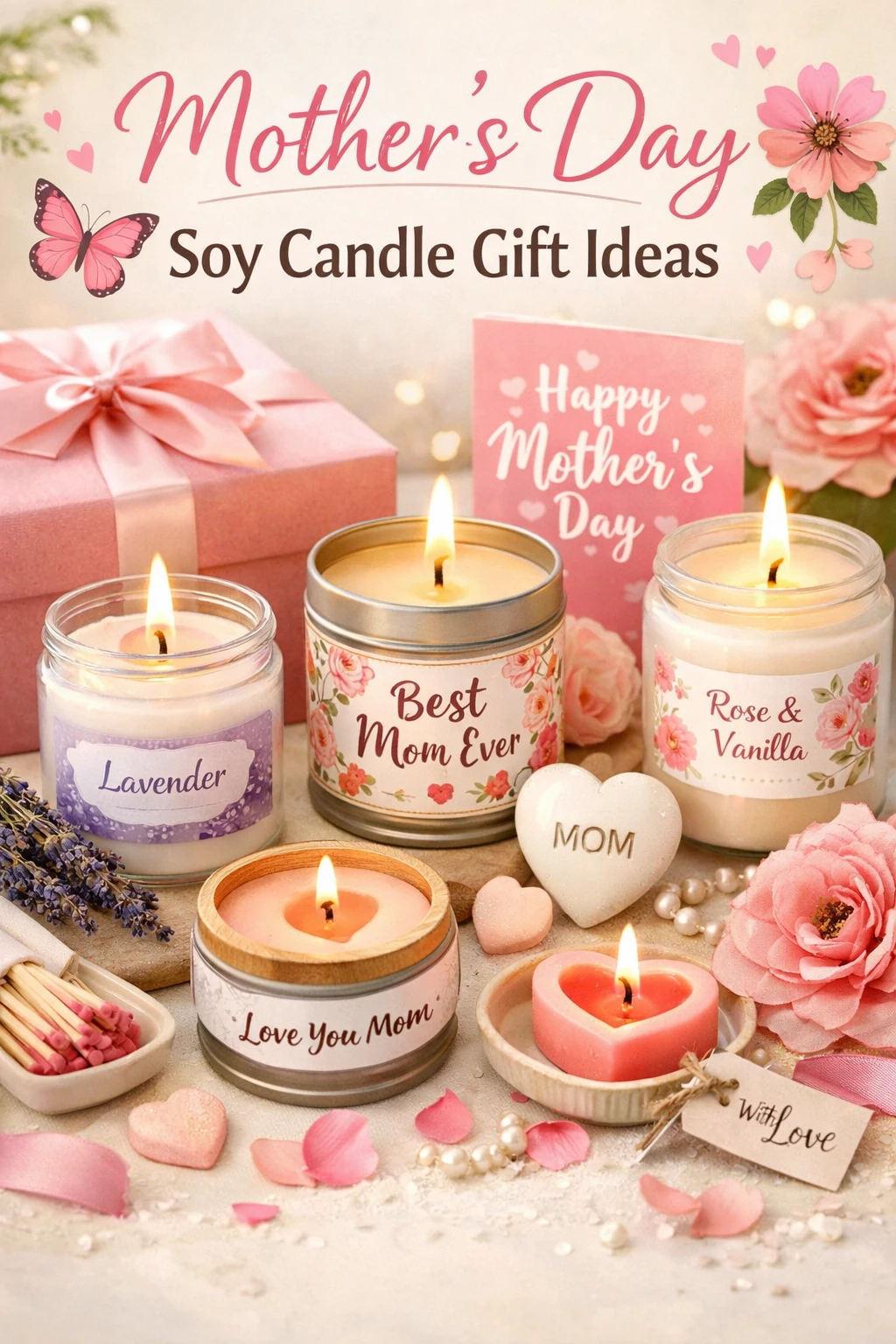 Mother’s Day Soy Candle Gift Ideas