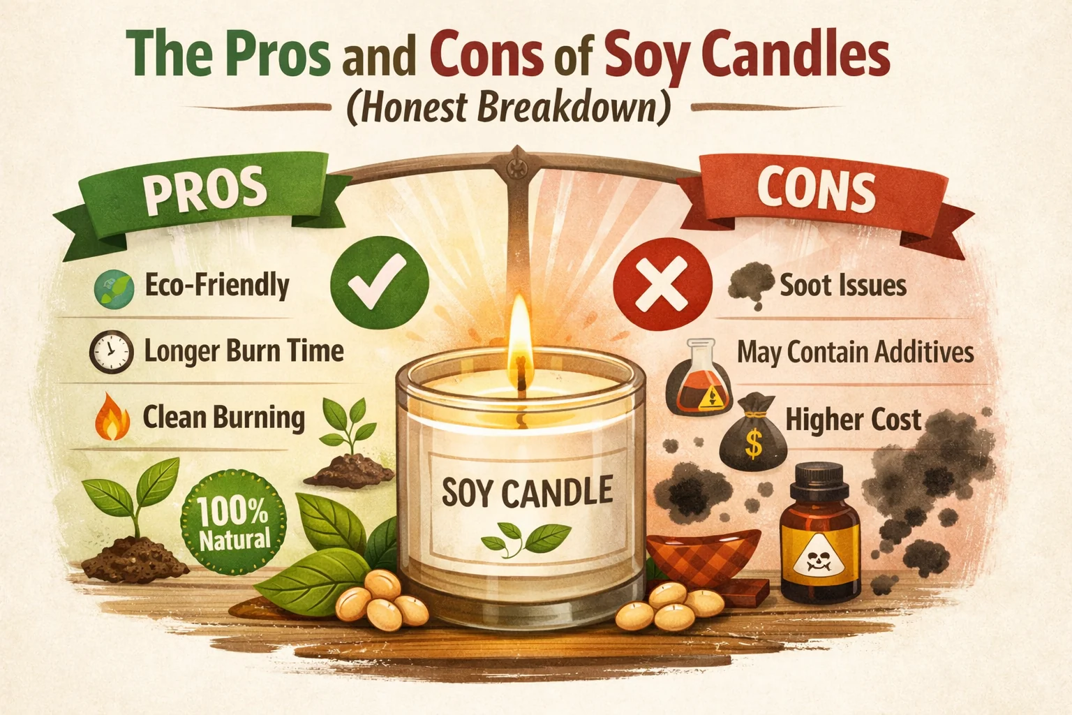 The Pros and Cons of Soy Candles (Honest Breakdown)