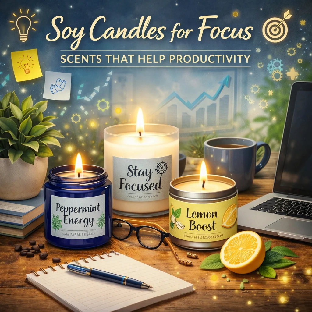 Soy Candles for Focus: Scents That Help Productivity