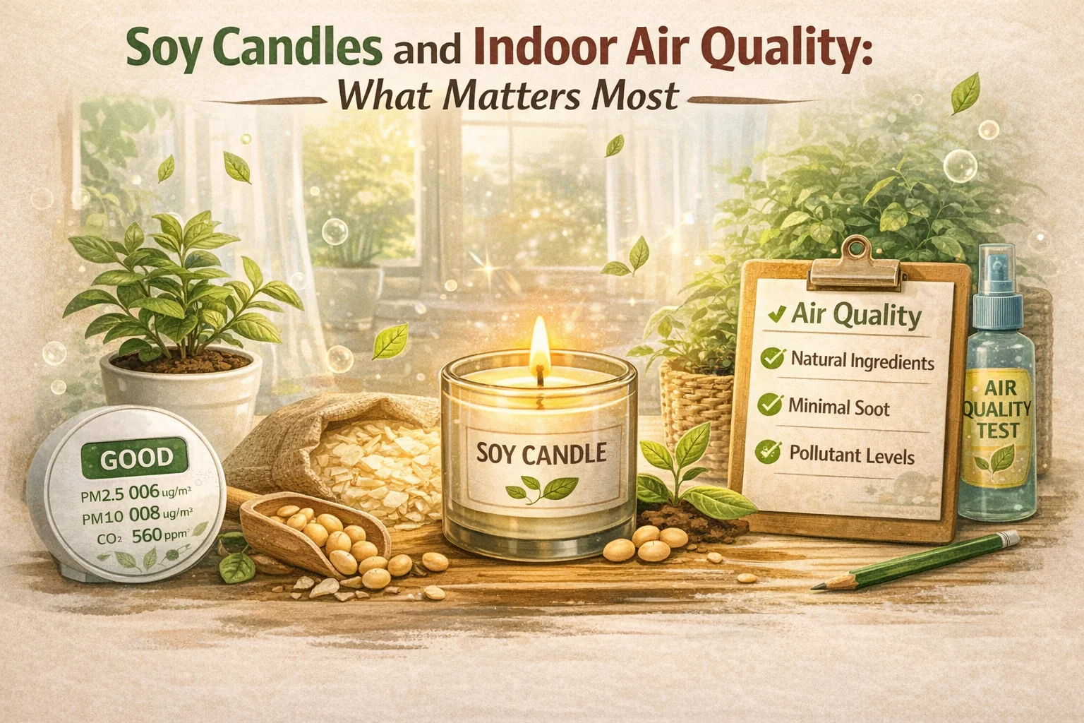 Soy Candles and Indoor Air Quality: What Matters Most