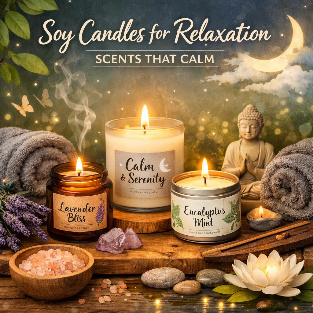 Soy Candles for Relaxation: Scents That Calm