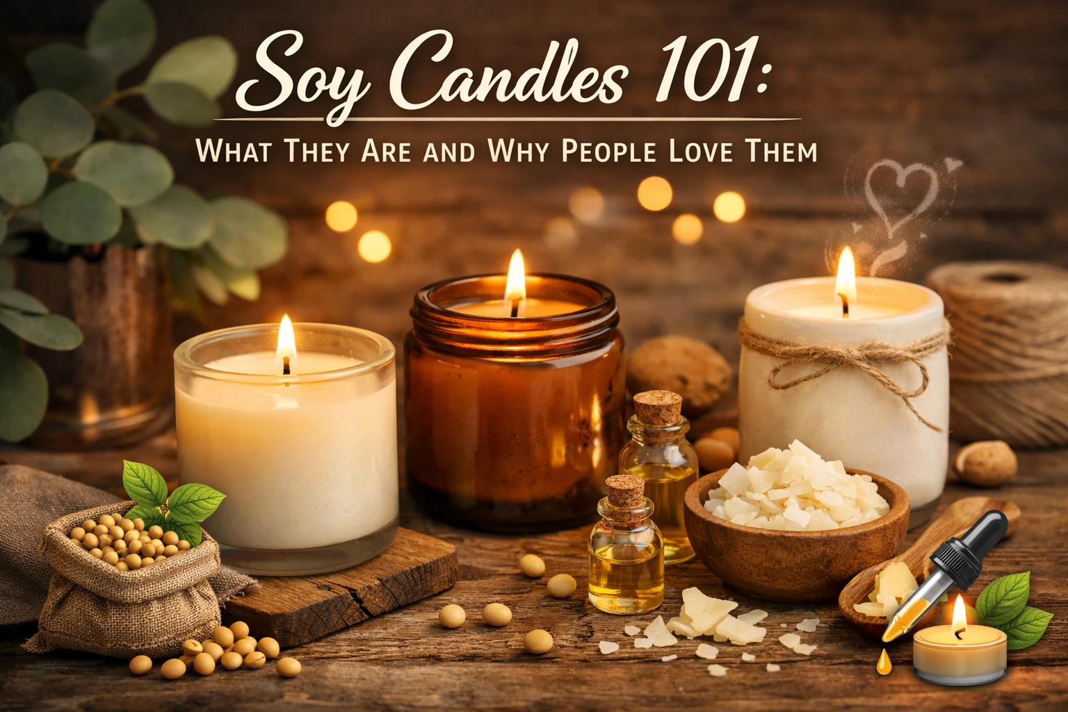 Soy Candles 101: What They Are and Why People Love Them
