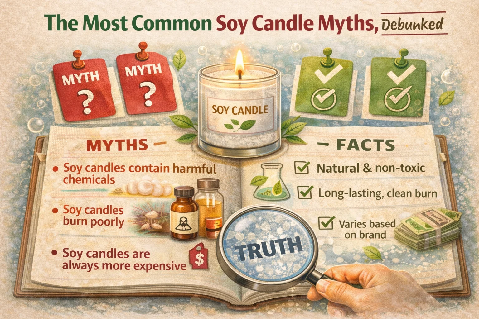 The Most Common Soy Candle Myths, Debunked