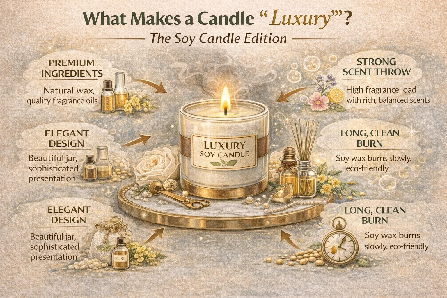 What Makes a Candle “Luxury”? The Soy Candle Edition