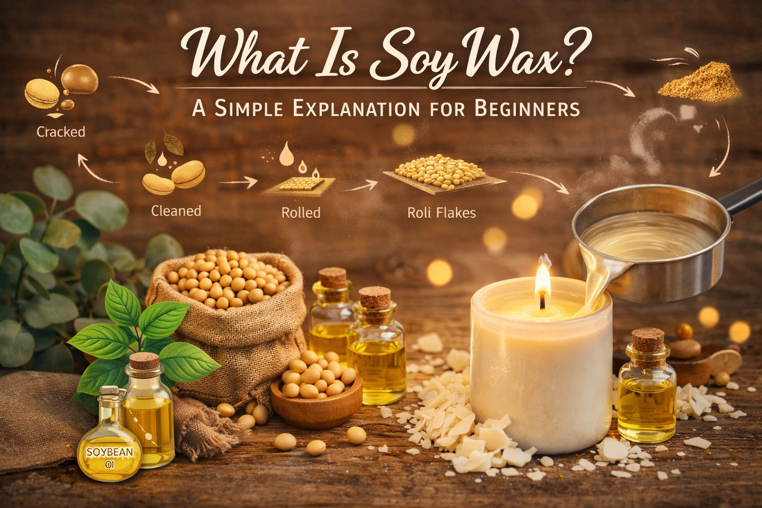 What Is Soy Wax? A Simple Explanation for Beginners